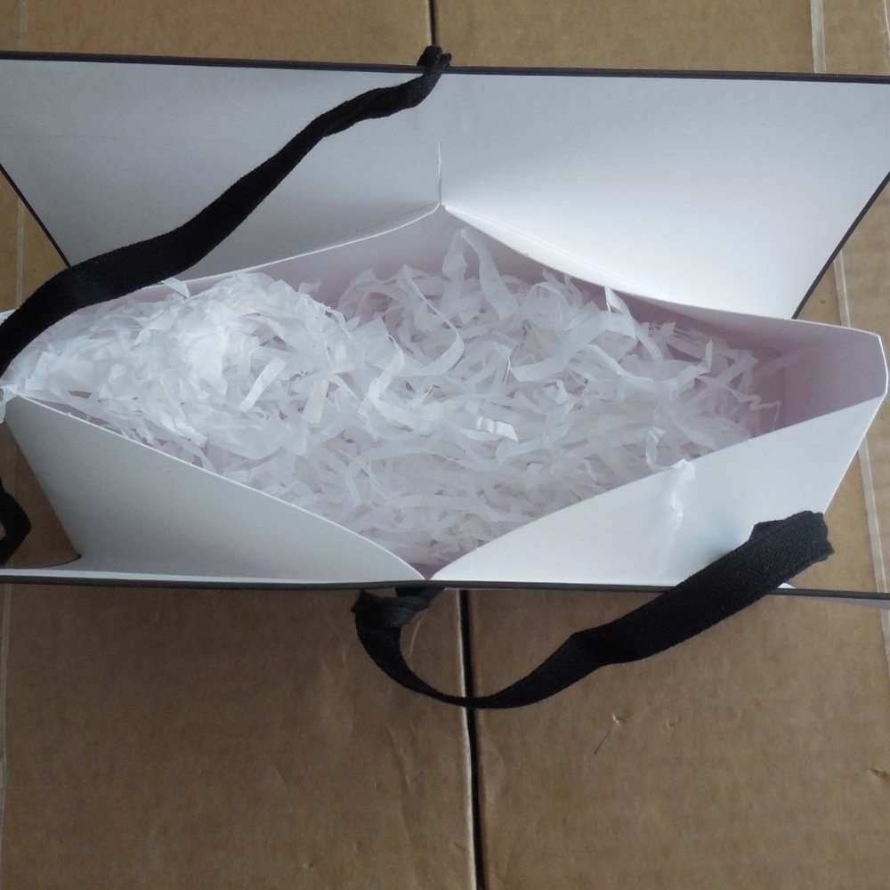 CHANEL Triangle Gift Box Empty 8.75x5.5x3" - Picture 9 of 12